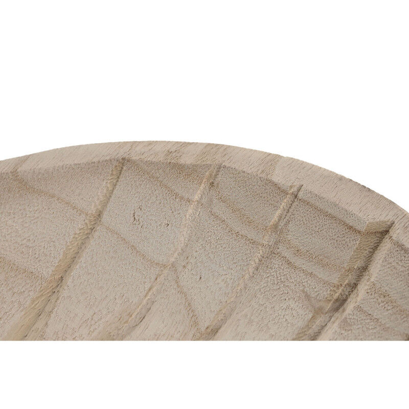 Centre de Table DKD Home Decor Marron Naturel Tropical Feuille d'une plante 29 x 23 x 4 cm