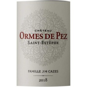 Château Ormes de Pez 2018 Saint-Estephe - Vin rouge de Bordeaux