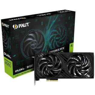 Carte Graphique PALIT Nvidia GeForce RTX 4060 Dual 8Go