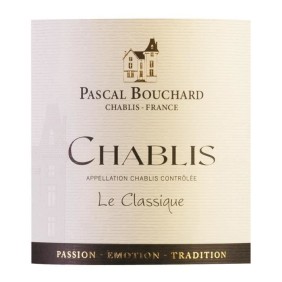 Pascal Bouchard 2022  Le Classique Chablis - Vin blanc de Bourgogne