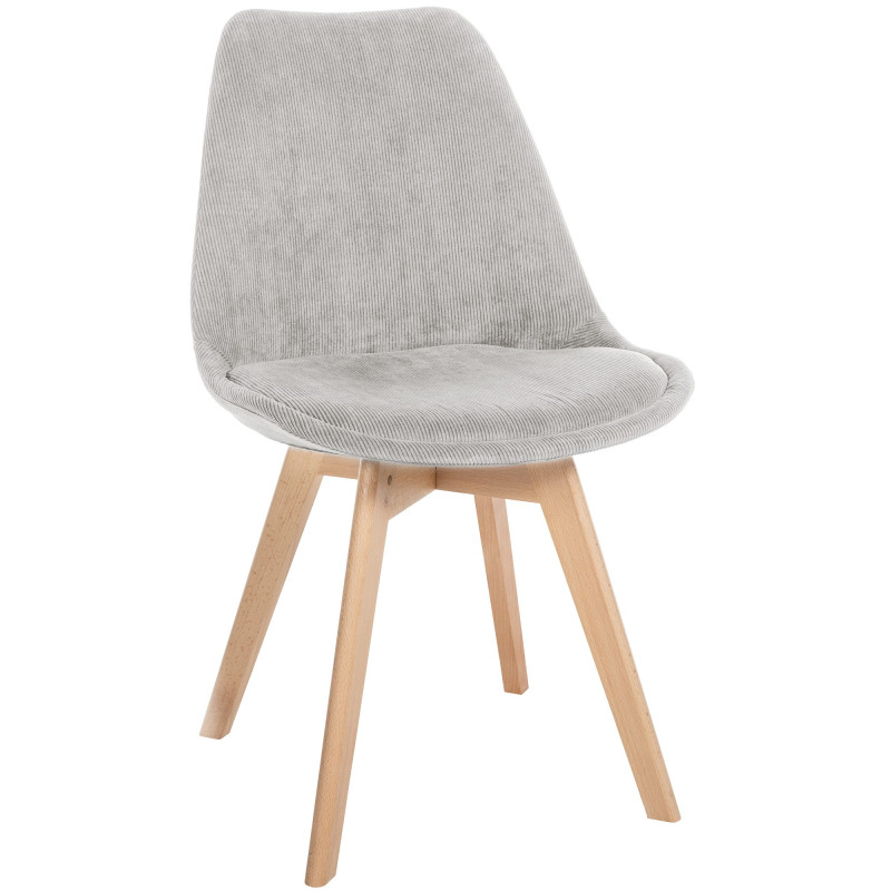 Fauteuil Linares Cord, beige
