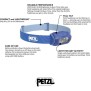 Lampe frontale - PETZL - TIKKINA - 300 lumens - 3 piles AAA/LR03 incluses - Bleu