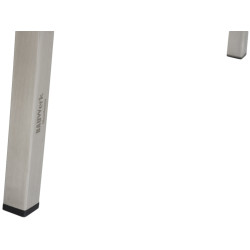 Lot de 2 chaises de salle à manger Colmar tissu crème