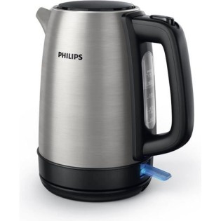 Bouilloire Philips Daily Collection - HD9350/90 - 1,7L - Métal - Couvercle Amovible - Filtre en Nylon Amovible