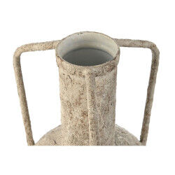 Vase Home ESPRIT Blanc Métal 23 x 23 x 35,5 cm
