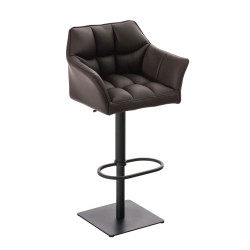 Tabouret de bar Damaso B brun