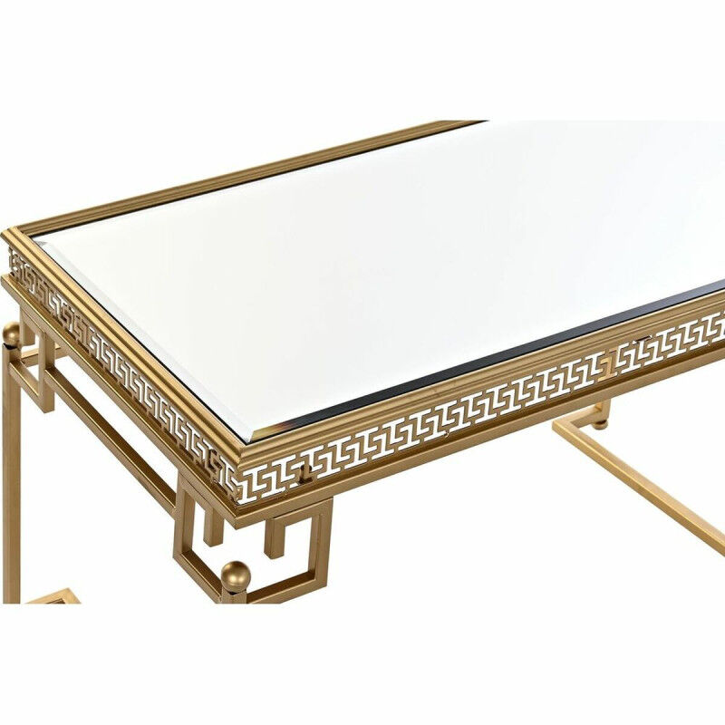 Table Basse DKD Home Decor Miroir Métal Aluminium 85 x 44 x 48 cm