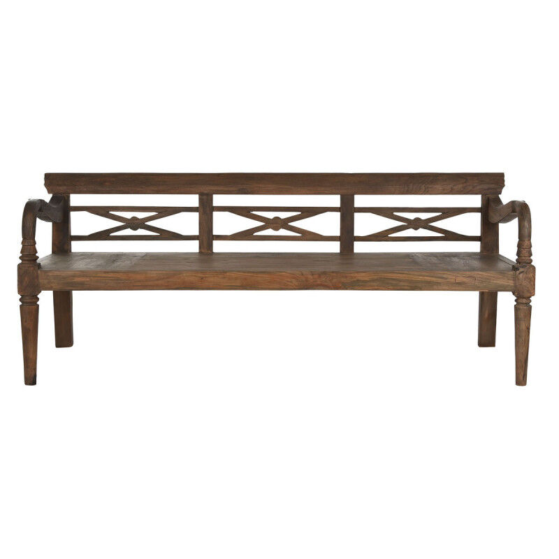 Banc Home ESPRIT Brun foncé bois de teck 190 x 70 x 75 cm