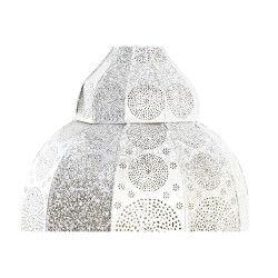 Suspension DKD Home Decor 31 x 31 x 64 cm Doré Blanc Fer 50 W