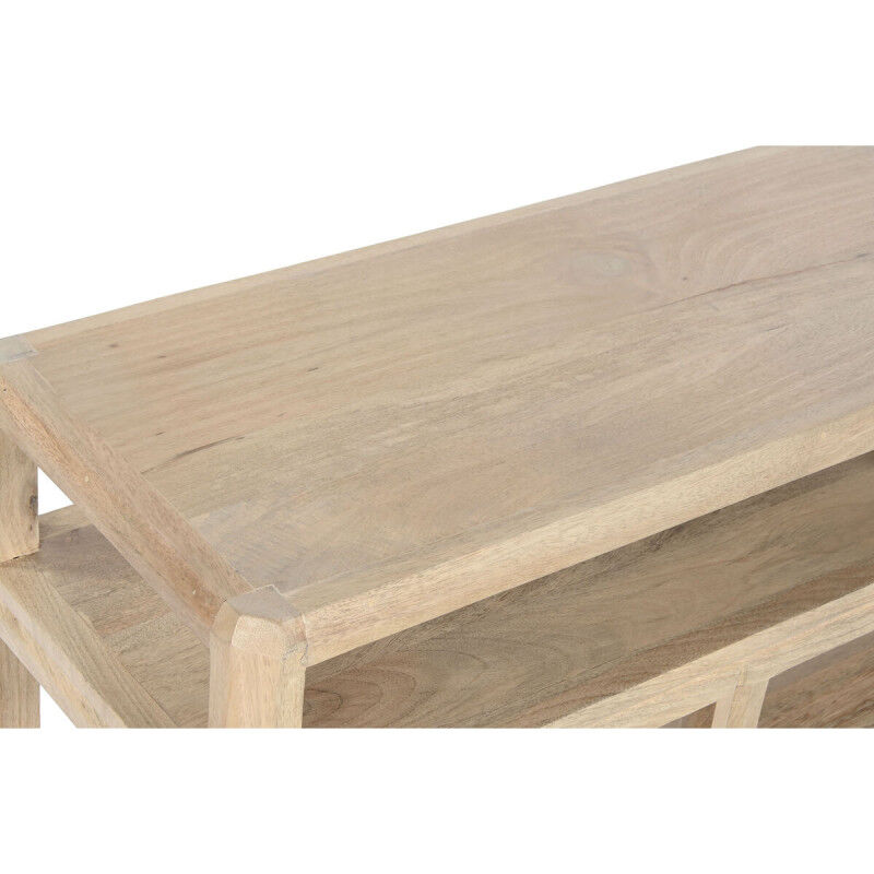 Meubles de télévision Home ESPRIT Naturel Bois de manguier 135 x 35 x 46 cm