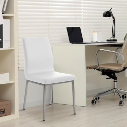 Chaise de salle à manger Colmar blanche