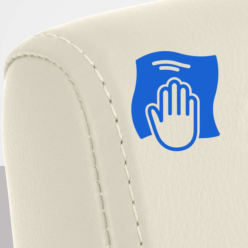 Chaise de salle à manger Colmar crème