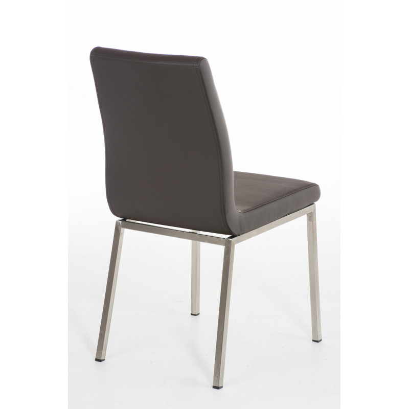 Chaise de salle à manger marron Colmar