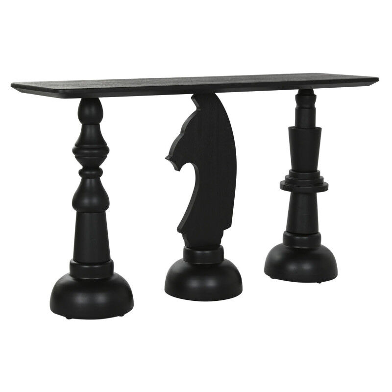 Meuble d'Entrée Home ESPRIT Noir 140 x 40 x 80,5 cm
