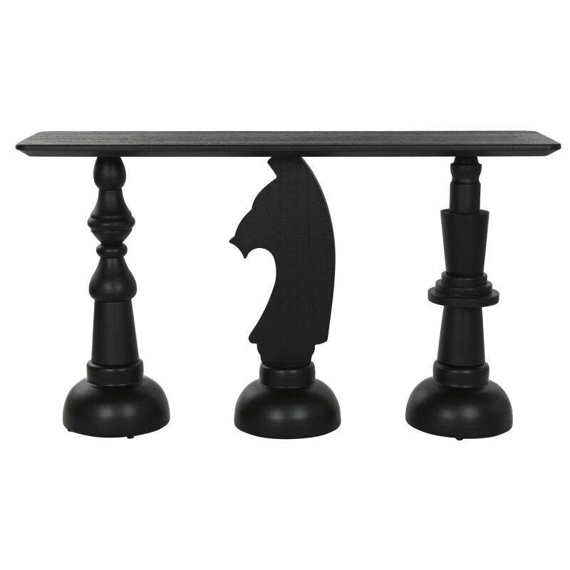 Meuble d'Entrée Home ESPRIT Noir 140 x 40 x 80,5 cm