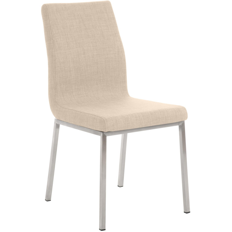 Chaise de salle à manger Colmar TISSU crème
