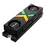 PNY - CS3150 XLR8 Gaming EPIC-X RGB - Disque dur SSD Interne - 1To - M.2 NVMe - RGB Heatsink (M280CS3150XHS-1TB-RB)