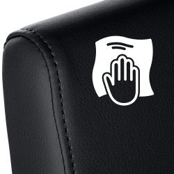 Chaise de salle à manger Belfort noire