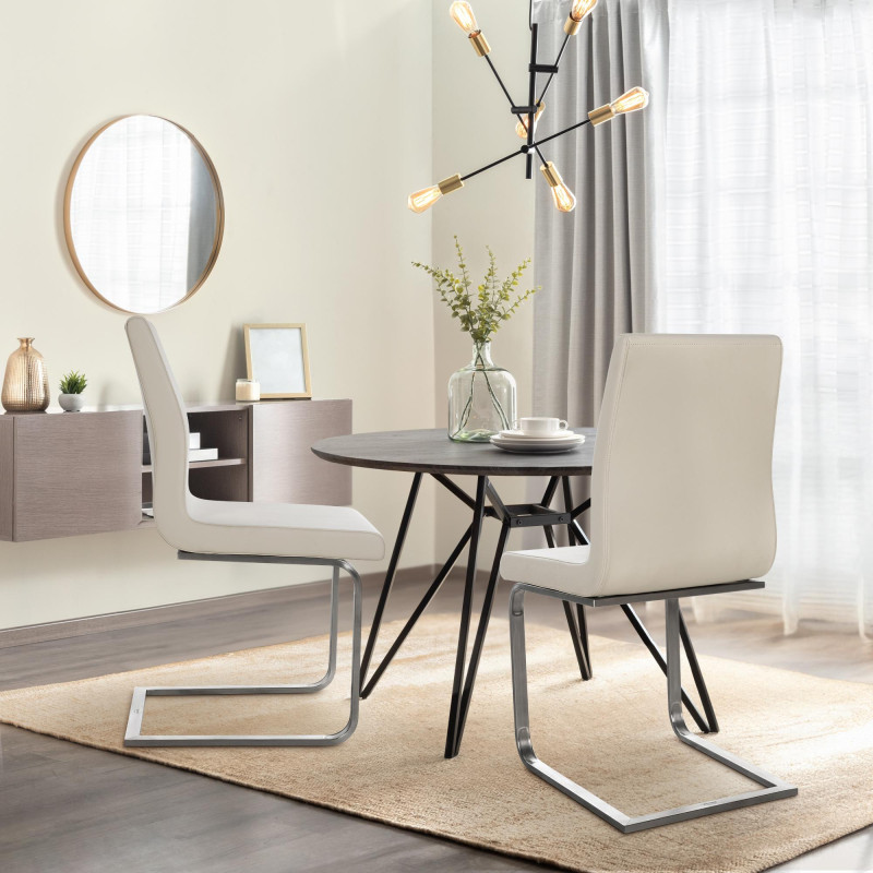 Chaise de salle à manger Belfort crème