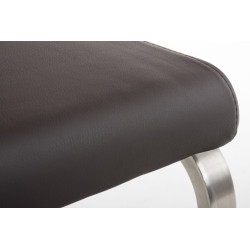 Chaise de salle à manger Belfort marron