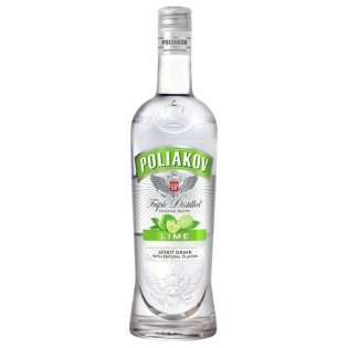 Poliakov - Lime - Vodka - 32,0 % Vol. - 70cl