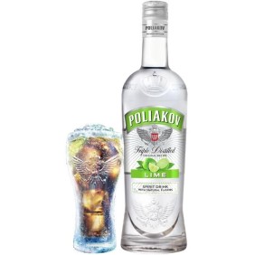 Poliakov - Lime - Vodka - 32,0 % Vol. - 70cl