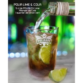 Poliakov - Lime - Vodka - 32,0 % Vol. - 70cl