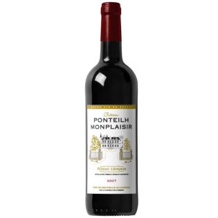 Château Ponteilh Monpalisir 2007 Pessac-Léognan - Vin rouge de Bordeaux