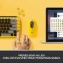 Clavier - Sans fil - Logitech - Pop Keys - Mécanique - Touche Emoji - AZERTY - Jaune