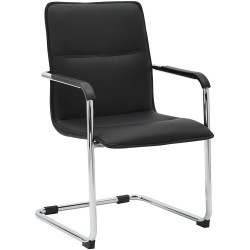 Chaise de salle à manger Seattle noire