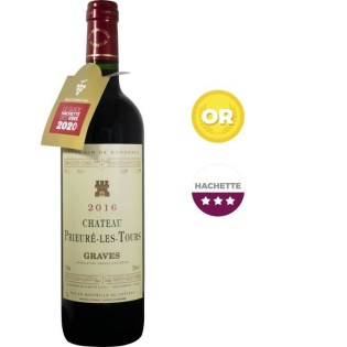 Château Prieuré Les Tours 2016 Graves - Vin rouge de Bordeaux