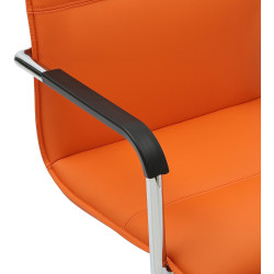 Chaise de salle à manger Seattle orange