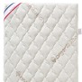 Matelas Bébé Coton Bio - 60x120x10 cm - 100% Coton - Déhoussable - Sans traitement chimique