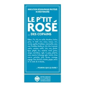 Le P'tit Rosé des Copains Méditerranée 2023 - Vin rosé