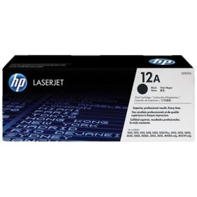 Cartouche de toner HP 12A (Q2612A) noir pour LaserJet - Authentique HP - 2000 pages