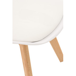 Chaise Linares blanche