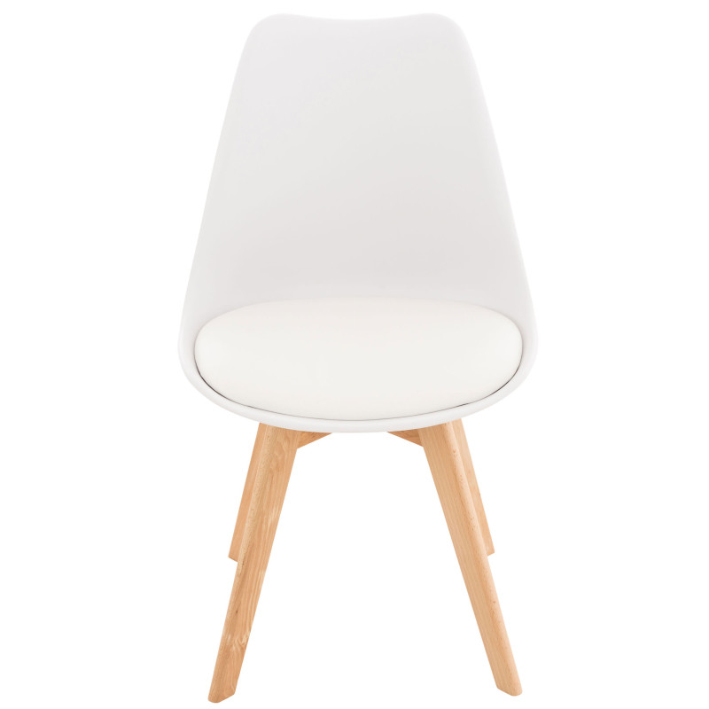 Ensemble de 4 chaises Linares en blanc