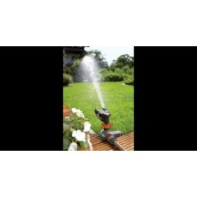 GARDENA Arroseur-canon sur pic Comfort – Portée réglable 12.5m max – Superficie max 490mІ –  Jardin XL – Garantie 5 ans (8141-20