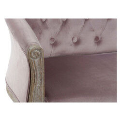 Canapé DKD Home Decor Marron Rose Bois Moderne 107 x 61 x 71 cm