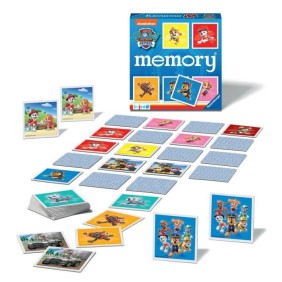 Jeu de mémoire - Ravensburger - Grand memory Pat'Patrouille - Multicolore - Enfant - Mixte