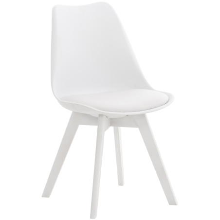 Chaise Linares blanc/blanc