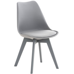 Chaise Linares gris/gris