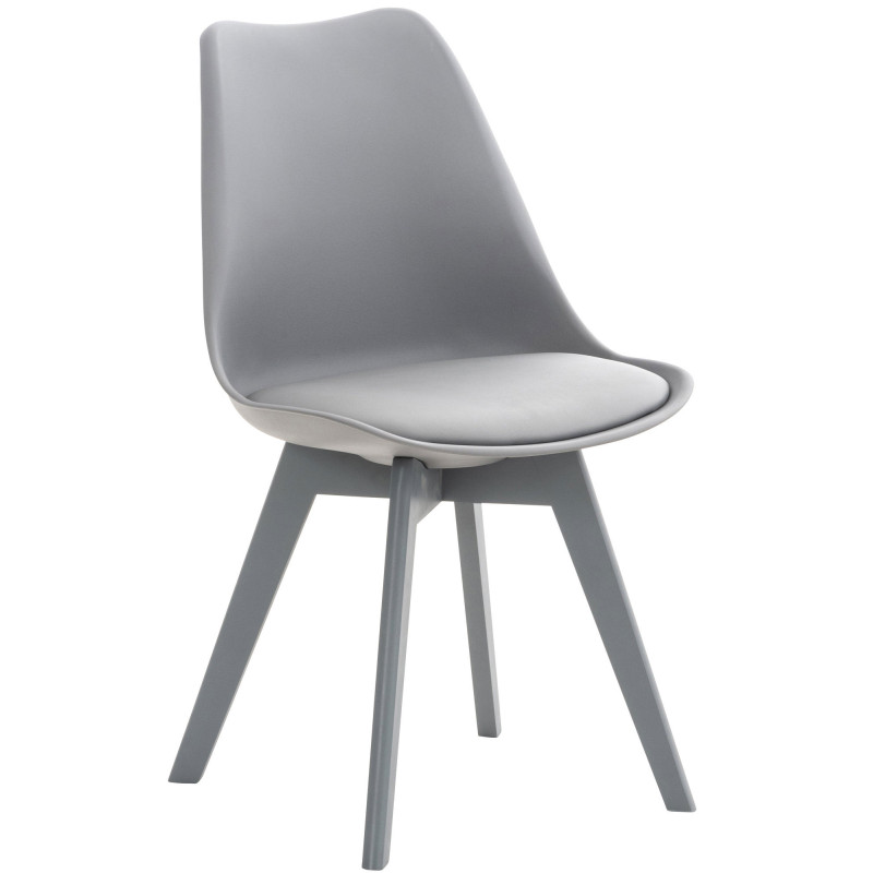 Chaise Linares gris/gris