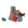 Brio Volcan en Eruption Dinosaure - Accessoire pour Circuit de Train en Bois - Action de Jeu sans Pile/avec Aimant - des 3 Ans -