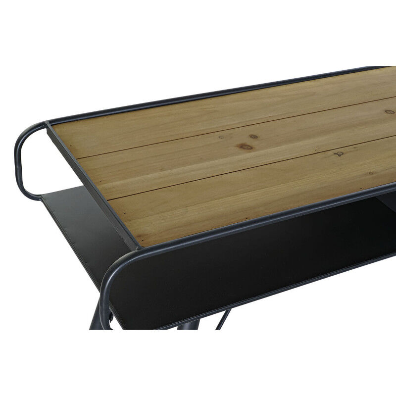 Meuble d'Entrée DKD Home Decor Noir Marron Clair 120 x 38 x 78 cm