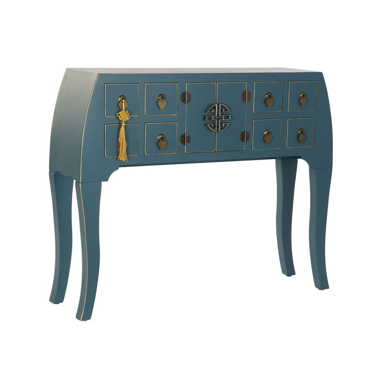 Meuble d'Entrée DKD Home Decor Bleu 98 x 26 x 80 cm