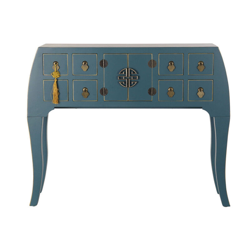 Meuble d'Entrée DKD Home Decor Bleu 98 x 26 x 80 cm