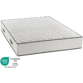 Matelas 140x200 cm - 580 ressorts ensachés - 7 zones de confort - 24 cm - DEKO DREAM Détente