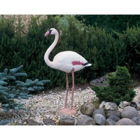 Ubbink Ornement en plastique d'étang Flamant rose 401364