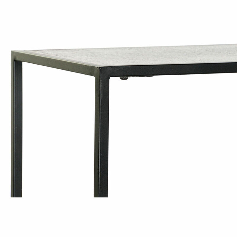 Meuble d'Entrée DKD Home Decor Noir Doré 110 x 25 x 84 cm